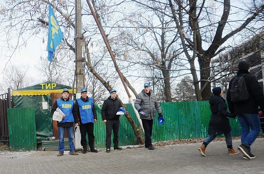 Пикеты 29.11.14г, РУССКИЕ - ДЕРЖИТЕСЬ ВМЕСТЕ !, nkolbasov, Одинцово, Ново-Спортивная д.6