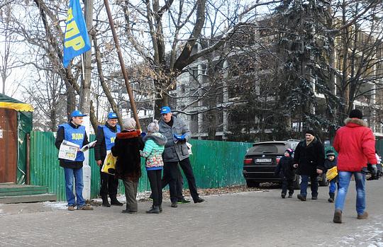 Пикеты 29.11.14г, РУССКИЕ - ДЕРЖИТЕСЬ ВМЕСТЕ !, nkolbasov, Одинцово, Ново-Спортивная д.6