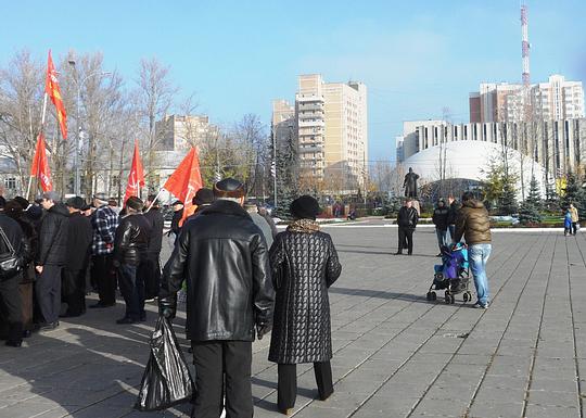 За нами наблюдают, 7 ноября - День Великой Революции, nkolbasov, Одинцово, Ново-Спортивная д.6