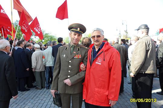 Встреча старых друзей., ДЕНЬ ПОБЕДЫ  СОВЕТСКОГО НАРОДА., nkolbasov, Одинцово, Ново-Спортивная д.6