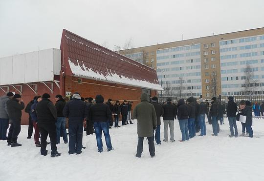 7декабря2013г. Против нелег. миграции., Митинги в Одинцово., nkolbasov, Одинцово, Ново-Спортивная д.6