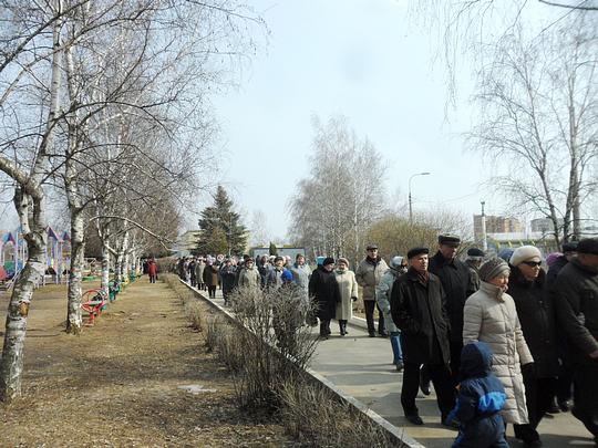 «Детей войны» погнали с площади на стадион, Митинги в Одинцово., nkolbasov, Одинцово, Ново-Спортивная д.6