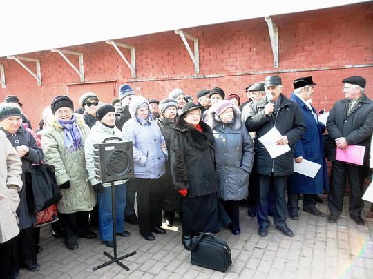 Выступает депутат МОДумы А. П. Галдин, Митинги в Одинцово., nkolbasov, Одинцово, Ново-Спортивная д.6