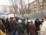 Собрание жителей дома №26 Можайск. ш. по поводу стройки.