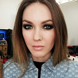 Яркий макияж глаз, техника смоки айс. 