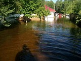 Потоп в Островке, село Покровское