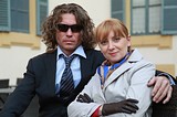 С супругой. Милан 2013 год