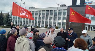 День рожд. ЛЕНИНА в Одинцово