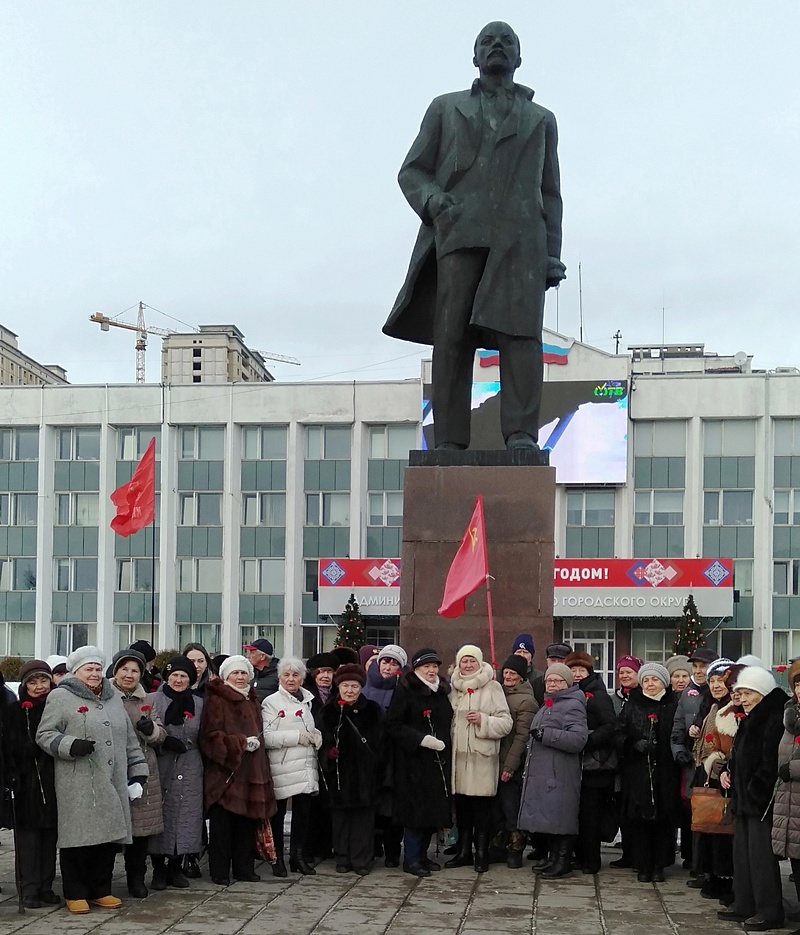День памяти ЛЕНИНА 21.01.2023г, Ленин и Сталин - наше знамя!, nkolbasov, Одинцово, Ново-Спортивная д.6