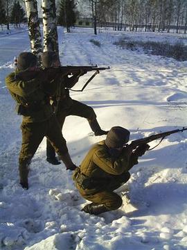 Одинцовцы ведут огонь на поражение 2, Военно-историческая реконструкция, komandir, Одинцово
