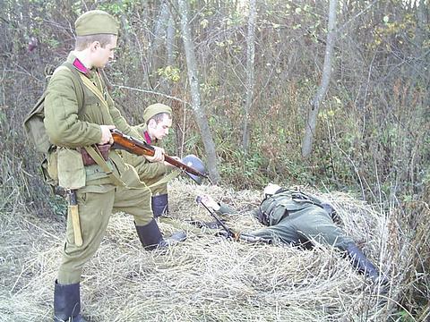 Порешили вражину, Военно-историческая реконструкция, komandir, Одинцово