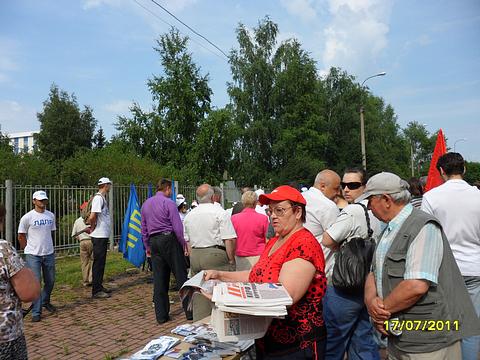 17 июля 2011г. Митинг в г. Одинцово, Митинги в Одинцово., nkolbasov, Одинцово, Ново-Спортивная д.6