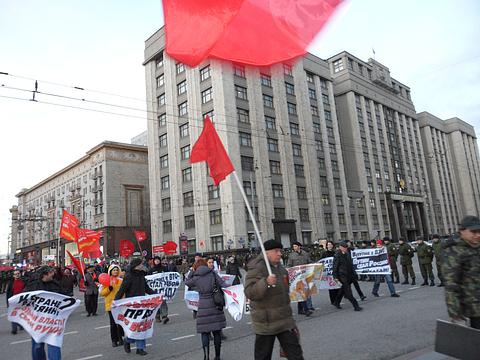 Шествие по Тверской 7ноября2012г, День Октябрьской Революции., nkolbasov, Одинцово, Ново-Спортивная д.6