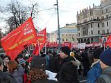 Пришли на пл. Революции