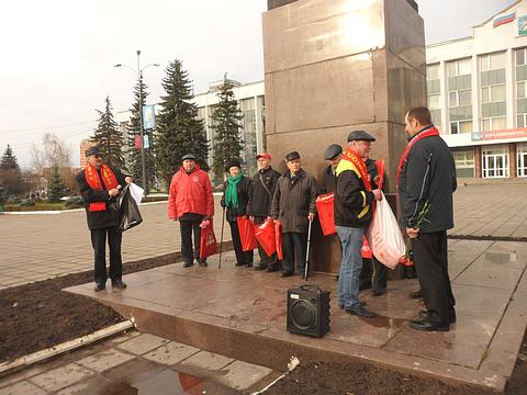 Награждение заслуженных ветеранов., День Октябрьской Революции., nkolbasov, Одинцово, Ново-Спортивная д.6