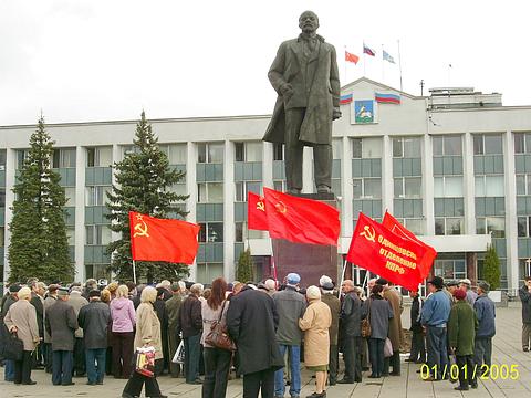22апреля2010г, Ленин и Сталин - наше знамя!, nkolbasov, Одинцово, Ново-Спортивная д.6
