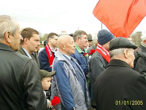 22апр10г, Ленин и Сталин - наше знамя!, nkolbasov, Одинцово, Ново-Спортивная д.6
