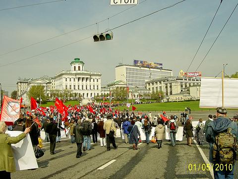 1 мая на улицах Москвы., nkolbasov, Одинцово, Ново-Спортивная д.6