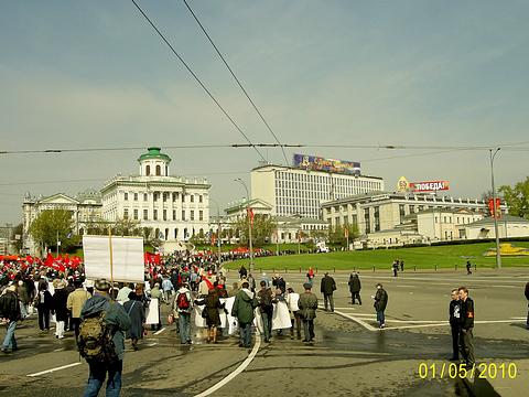 1 мая на улицах Москвы., nkolbasov, Одинцово, Ново-Спортивная д.6