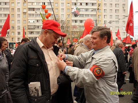 1 мая на улицах Москвы., nkolbasov, Одинцово, Ново-Спортивная д.6