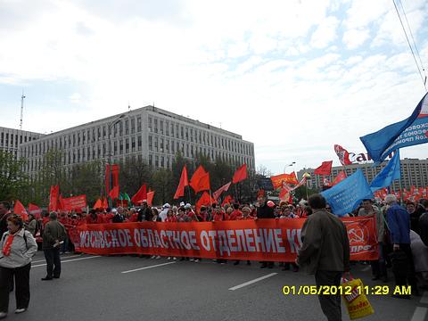 1 мая на улицах Москвы., nkolbasov, Одинцово, Ново-Спортивная д.6