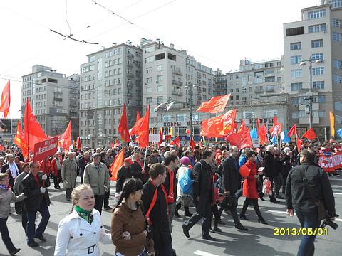 1 мая на улицах Москвы., nkolbasov, Одинцово, Ново-Спортивная д.6