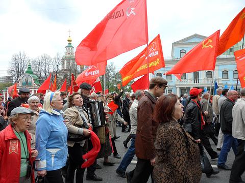 Начали движение!, 1 мая на улицах Москвы., nkolbasov, Одинцово, Ново-Спортивная д.6