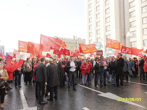 1 мая на улицах Москвы., nkolbasov, Одинцово, Ново-Спортивная д.6