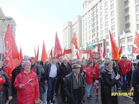 1 мая на улицах Москвы., nkolbasov, Одинцово, Ново-Спортивная д.6