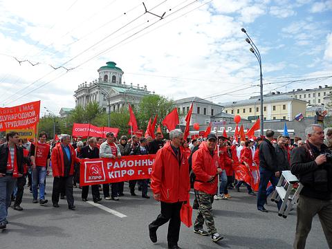1 мая на улицах Москвы., nkolbasov, Одинцово, Ново-Спортивная д.6