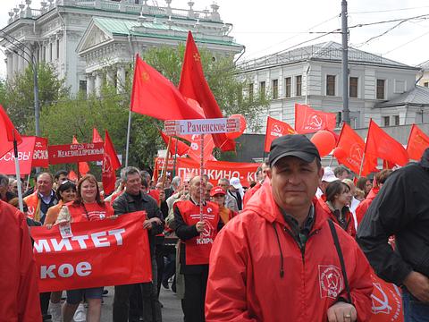 1 мая на улицах Москвы., nkolbasov, Одинцово, Ново-Спортивная д.6