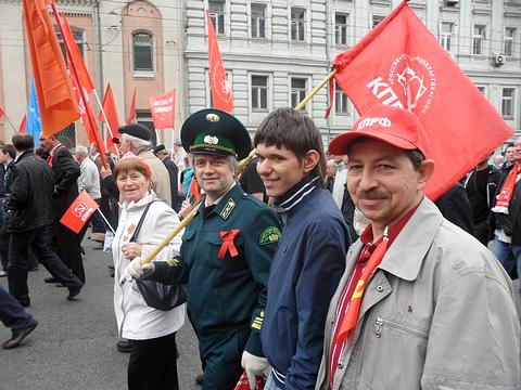 1мая2011г., 1 мая на улицах Москвы., nkolbasov, Одинцово, Ново-Спортивная д.6