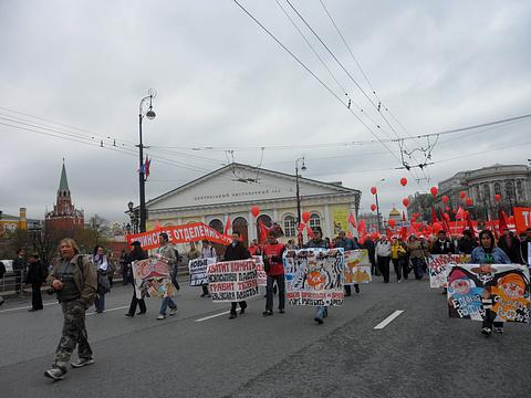 1 мая на улицах Москвы., nkolbasov, Одинцово, Ново-Спортивная д.6